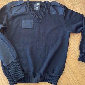 MENS UNIFORM SWEATER | MILITARY | Cold Weather Uniform Sweater